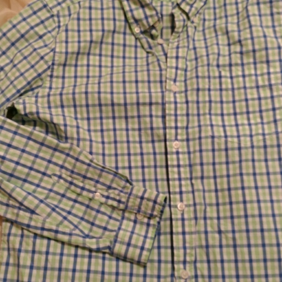 Size XL GAP Lived In plaid long sleeve shirt - Picture 3 of 4